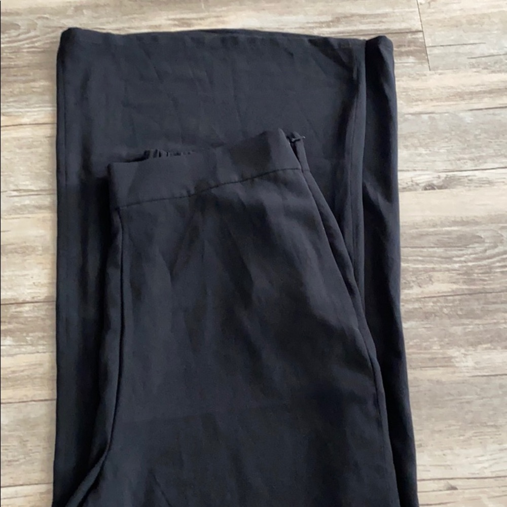 Black Wide Leg Dress Pant